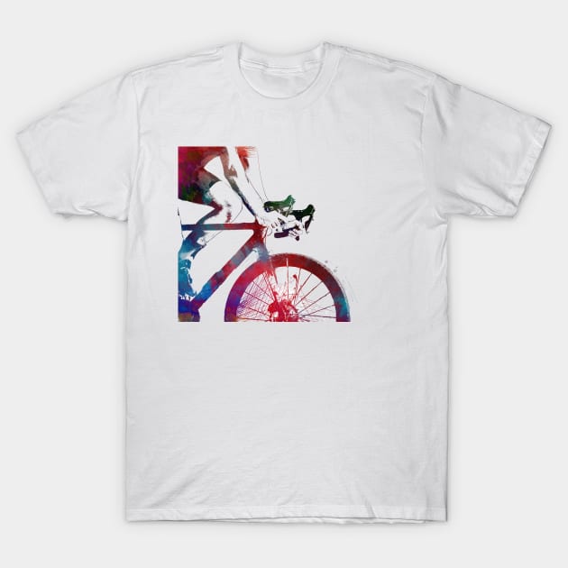 Cycling Bike sport art #cycling #sport T-Shirt by JBJart